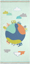 Badhanddoek HappyFriday Moshi Moshi Holidays Multicolour 70 x 150 cm