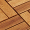 vidaXL - Terrastegels - 30 - x - 30 - cm - Acacia - set - van - 30