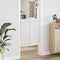 vidaXL - Draaideuren - louvredesign - 1-paar - 100x80 - cm - wit