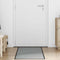 vidaXL - Deurmat - 60x150 - cm - grijs
