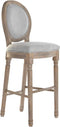 Kruk DKD Home Decor Grijs Lichtgrijs Spar 48 x 42 x 121 cm