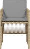 vidaXL - Tuinstoelen - 4 - st - met - kussens - poly - rattan - gemengd - beige