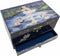 Simply for Kids Sieradendoos met Ballerina Large - Zwanenmeer - Muziekdoosje met Lade - Blauw