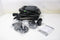 Lionelo Julie Air - Ultralichte Buggy - Auto-Folding Compact - 7,5 kg - Verstelbare Rugleuning - XXL Zonnescherm UPF50+ - Grijs