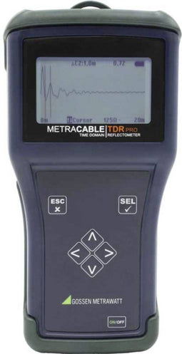 Gossen Metrawatt M281A METRACABLE TDR PRO Kabelmeter Meetbereik: Telecommunicatie, Netwerk, Audio/Video