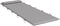 vidaXL - Ligbedkussen - 180x60x3 - cm - oxford - stof - grijs