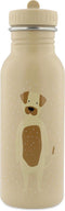 Trixie Drinkfles - Mr. Dog - RVS Waterfles voor kinderen - 500ml - Lekvrije Fles - Beige