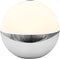 Dyberg Larsen ALBA Lightball - Oplaadbare lamp met touchbediening - Chrome (2 stuks)