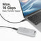 ACT AC7443 - USB 3.2 Gen2 USB Type-C kabel 10Gbps 60W - 3 meter Zwart