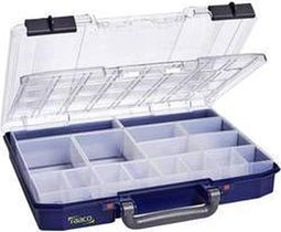 Raaco CarryLite 55 - Assortimentskoffer - 16 vakken - Blauw