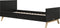 Bopita Nora bed 90x200 - Mat Zwart/Naturel