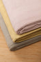 Tafelkleed Indi Pampas yellow 140x250 cm 100% cotton