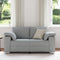 vidaXL - Loveseat - - - Lichtgrijs - - - 120 - cm - - - Stof
