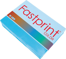 Kopieerpapier Fastprint A3 80gr azuurblauw 500vel - 5 stuks