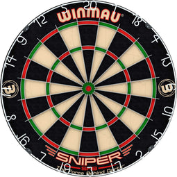 Winmau Sniper - Dartbord met dartpijlen - Gegalvaniseerde stalen draad - (set)