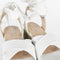 POSH by Poelman SAAR - Dames Sandalen - Imitatieleer - Wit - Maat 38