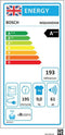 Bosch WQG24502GB - Warmtepompdroger - 9 kg - AutoDry & SelfCleaning Condenser - 61 dB - Energieklasse A+++ - Wit
