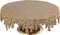 PTMD Amara Gold Alu Cake Stand On Base Dripping