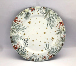 Kerstonderbord set van 2 - Dia 33 CM - Kerstdecoratie - Tafeldecoratie