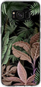 Hoesje Geschikt voor Samsung Galaxy S8 Hoesje Siliconen - Design Backcover siliconen - Meerkleurig / Jungle