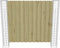 vidaXL - Schanskorfpalen - 2 - st - 20x20x190 - cm - gegalvaniseerd - staal