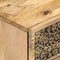 vidaXL - Nachtkastje - 50x33x60 - cm - massief - mangohout