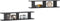 vidaXL - Wandschappen - 2 - st - 90x18x20 - cm - bewerkt - hout - grijs