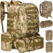 Duo Commerce - Waterdichte Militaire Outdoor Sport Rugzak 48.5L - Survival Jacht Fietsen Klimmen Extreme sporten - Ruimte voor Slaapzak benodigheden Kamperen