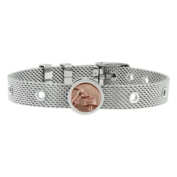 Talent Jewels TJA-3-04-02-1-235 - Uniseks Armband - Duurzaam en veelzijdig - Zilverkleurig