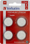 Verbatim CR2450 - Lithiumbatterij Knoopcel 3V - 4x (4 stuks)