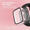 imoshion Screenprotector - Geschikt voor Apple Watch Series 4 / 5 / 6 / SE - 40mm - Roze Full Cover Hard Case / Beschermend Hoesje - Rosé goud