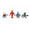 Figurenset The Avengers 7 cm 4 Onderdelen