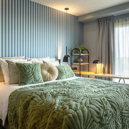 Dutch Decor - ADORA - Bedsprei 200x220 cm - Matte Green - groen