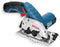 Bosch GKS 10,8 V-Li - Accu cirkelzaagmachine - 2 x 2,5 Ah accu's + L-Boxx + geleider (2 stuks)