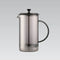 Theepot Feel Maestro MR-1861-600 Zwart Doorschijnend Roestvrij staal Borosilicaatglas 600 ml