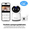 Saaf Beveiligingscamera Binnen - Full HD - Nachtzicht - Wifi - 64GB SD-kaart - Wit