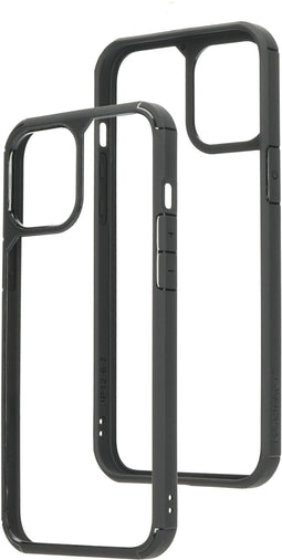 Mobiparts Rugged Clear Case - Apple iPhone 12 Pro Max - Shockproof TPU - Zwart