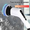 7-in-1 Elektrische Reiniging Turbo Scrub Borstel - Draadloze Spin Scrubber - 7 Borstelkoppen - Wit Zwart