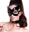 Kinky Diva – High Gloss Cat Mask Black/Rose Gold