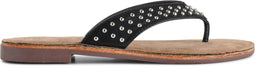PS Poelman Nyx - Dames Slippers - Zwart met Studs - Maat 41