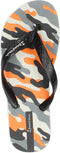 Ipanema Classic Kids - Slippers - Flexpand voetbed - Grijs/zwart/oranje - Maat 31/32