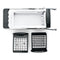 Westmark Frietsnijder met 3 snijramen en stempel, Easy Stix, wit/antraciet, 11802260