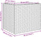vidaXL - Plantenbak - 36x30x32 - cm - poly - rattan - grijs
