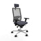 Bureaustoel Piqueras y Crespo 3D086N2 Donker grijs