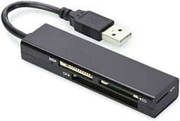 ednet Externe geheugenkaartlezer USB 2.0 Zwart