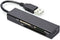 ednet Externe geheugenkaartlezer USB 2.0 Zwart