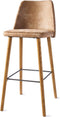 Riviera Maison Vegas Bar Stool Pellini Camel - Pellini, Essenhout - Camel - 57.0x48.0x108.0 cm