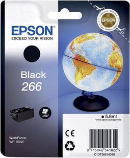 Epson 266 - Inktcartridge - Zwart - 5,8 ml - 250 pagina's (1 stuk)