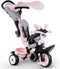 Smoby Baby Driver Plus - Driewieler - Veiligheidsharnas - Roze