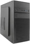 CoolBox M-580 - Micro Tower PC - 500 W voeding - Zwart